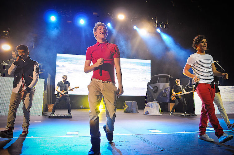 Niall Horan Performing in One Direction