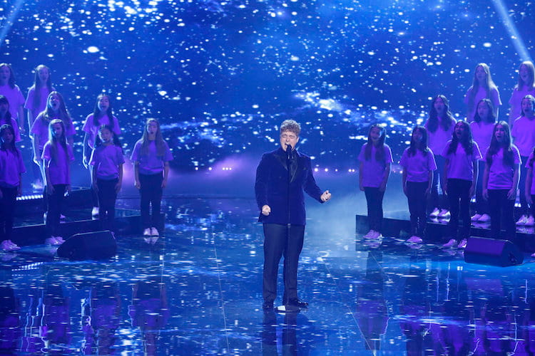 Tom Ball and Voices of Hope Choir on 'AGT All-Stars'