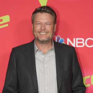 Blake Shelton on The Voice Carpet