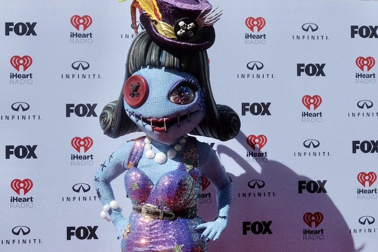 Doll from 'The Masked Singer' on the iHeartRadio red carpet