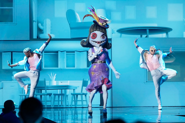 Doll on 'The Masked Singer' 80's Night