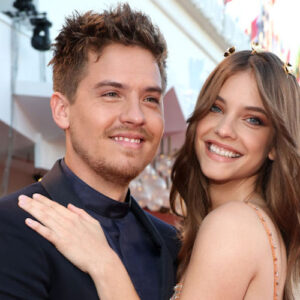 Dylan Sprouse and Barbara Palvin on the "Bones And All" Red Carpet