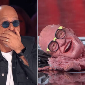 Howie Mandel and Mr. Cuddles on 'Canada's Got Talent'