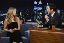 Jennifer Aniston Says Adam Sandler Questions Her Dating Choices