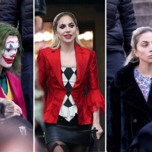 Lady Gaga on set of 'Joker'