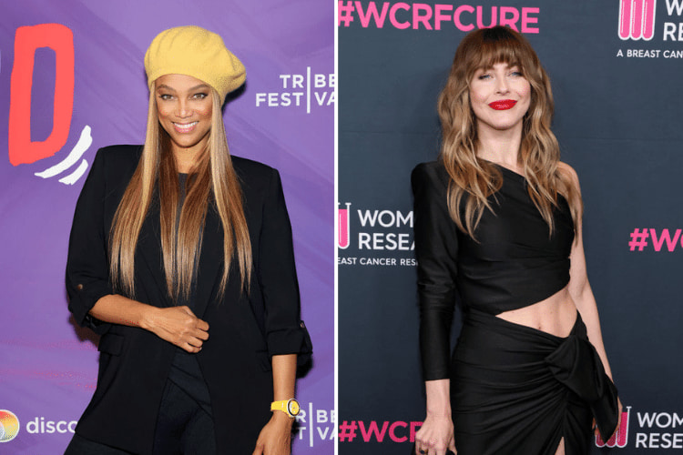 Tyra Banks at Celebrate Pride With Tyra Banks, Trixie Mattel, Alex Newell, Eric Cervini and Other Discovery+ Stars At The Tribeca Festival, Julianne Hough at The Women's Cancer Research Fund's An Unforgettable Evening Benefit Gala 2023