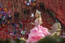 Ariana Grande Teases Fans With First Look at Her Glinda The Good Witch Costume in ‘Wicked’