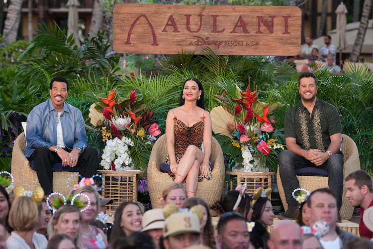 Lionel Richie, Katy Perry and Luke Bryan on 'American Idol' Hawaii Week