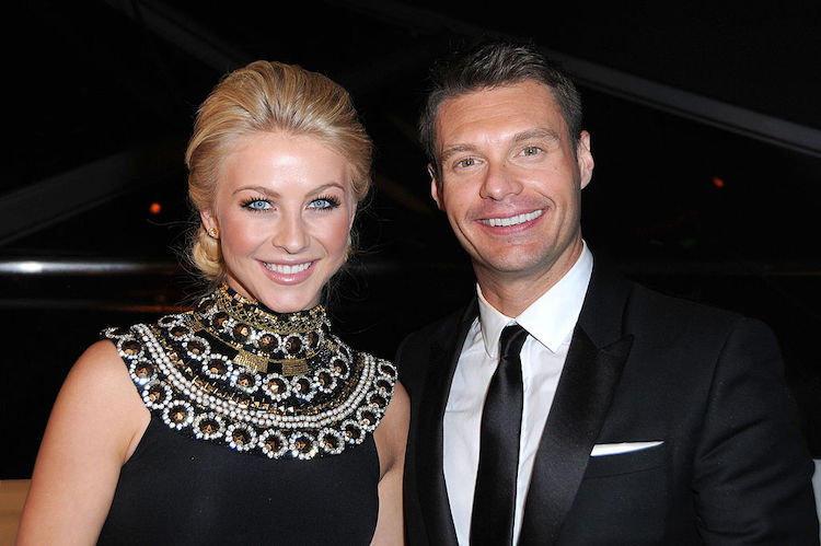 Julianne Hough and Ryan Seacrest at The Weinstein Company And Relativity Media's 2011 Golden Globes After Party