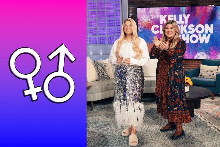 Meghan Trainor and Kelly Clarkson on 'The Kelly Clarkson Show'