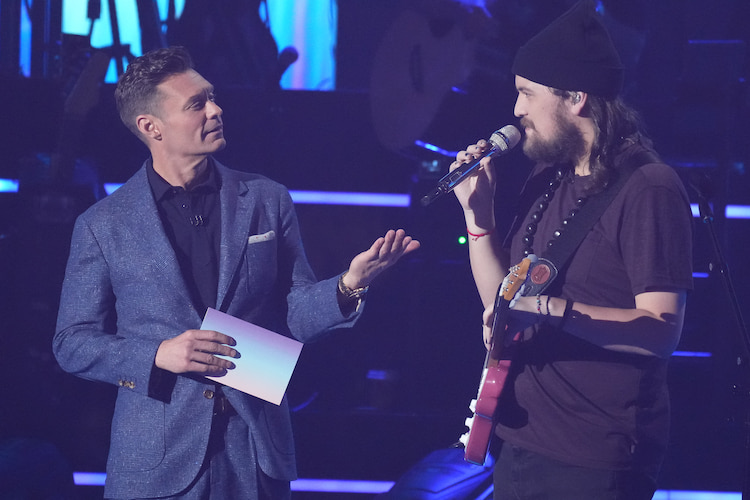 Ryan Seacrest and Oliver Steele on 'American Idol'