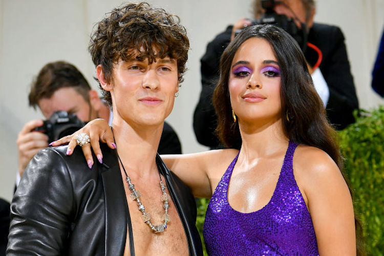 Shawn Mendes and Camila Cabello at the 2021 Met Gala