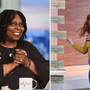 Whoopi Goldberg on 'The View' and Sara Beth on 'American Idol'