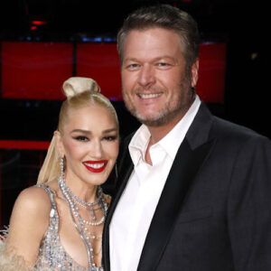 Blake Shelton and Gwen Stefani on The Voice season 22