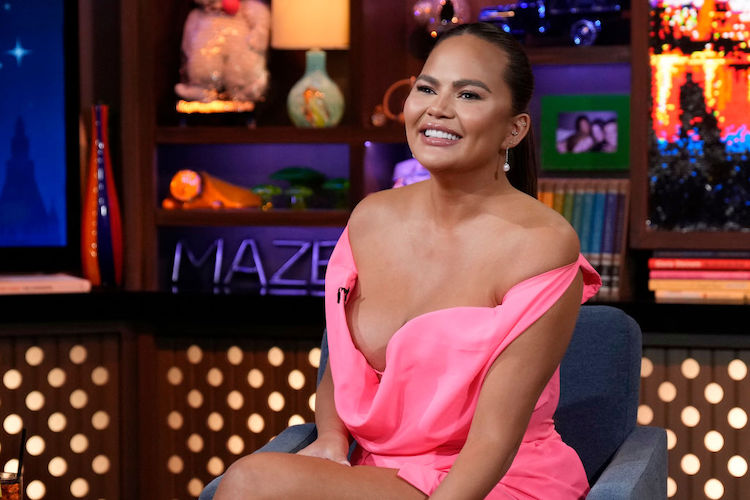 Chrissy Teigen on watch what happens live with andy cohen