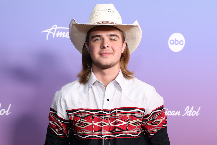 Colin Stough on the 'American Idol' red carpet