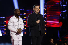D.Smooth and Carson Daly on 'The Voice' season 23 finale 