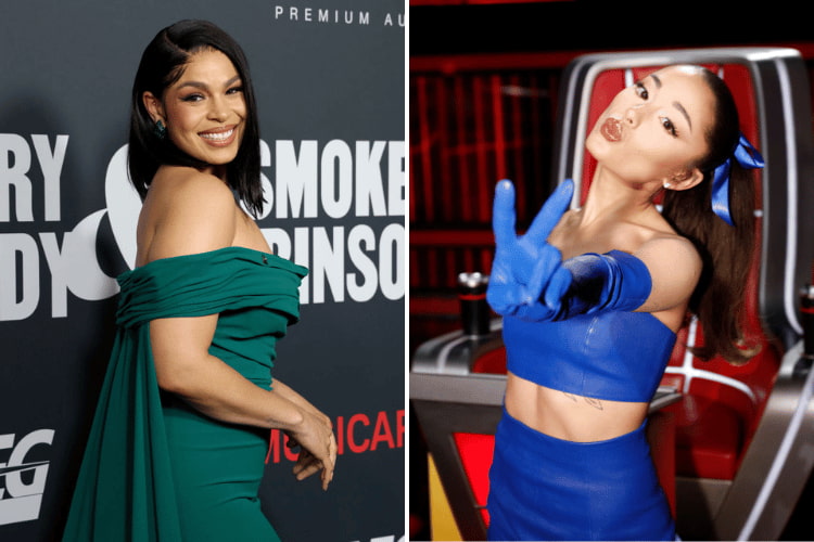 Jordin Sparks at 2023 MusiCares Persons Of The Year Honoring Berry Gordy And Smokey Robinson, Ariana Grande on 'The Voice' season 21