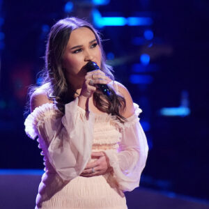 Kala Banham performs on The Voice Knockouts
