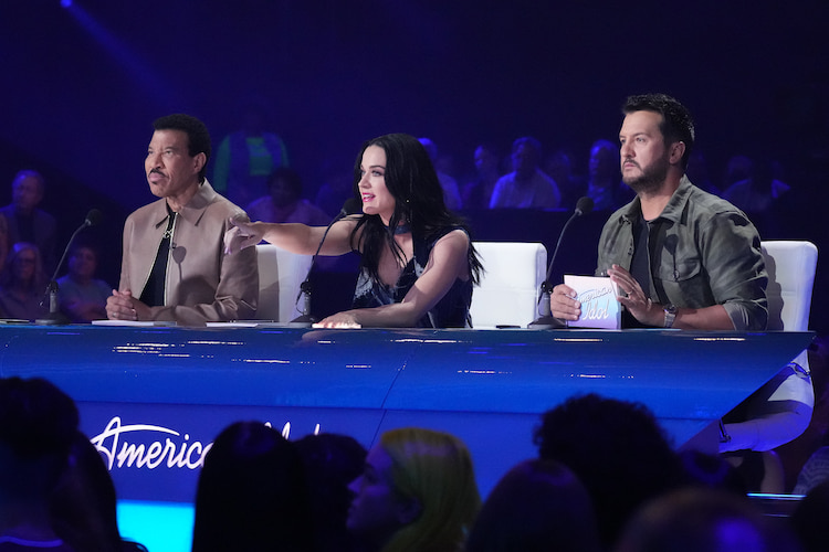 Lionel Richie, Katy Perry, and Luke Bryan on 'American Idol' season 21