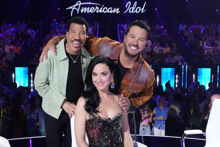 Lionel Richie, Luke Bryan, and Katy Perry on 'American Idol' season 21