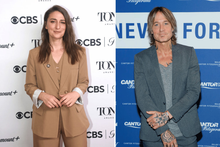Sara Bareilles at the 76th Annual Tony Awards, Keith Urban at Annual Charity Day Hosted by Cantor Fitzgerald and The Cantor Fitzgerald Relief Fund