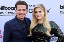 Charlie Puth Revisits Off-Cam Make Out Sesh with Meghan Trainor in 2015