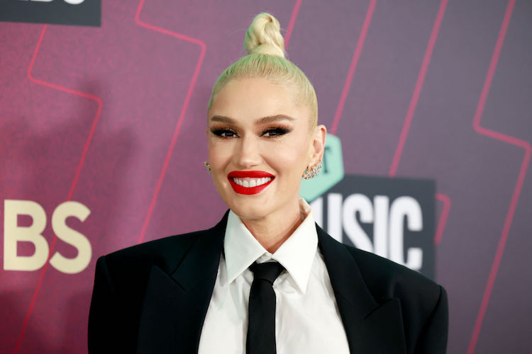 Gwen Stefani on the 2023 CMT Music Award red carpet