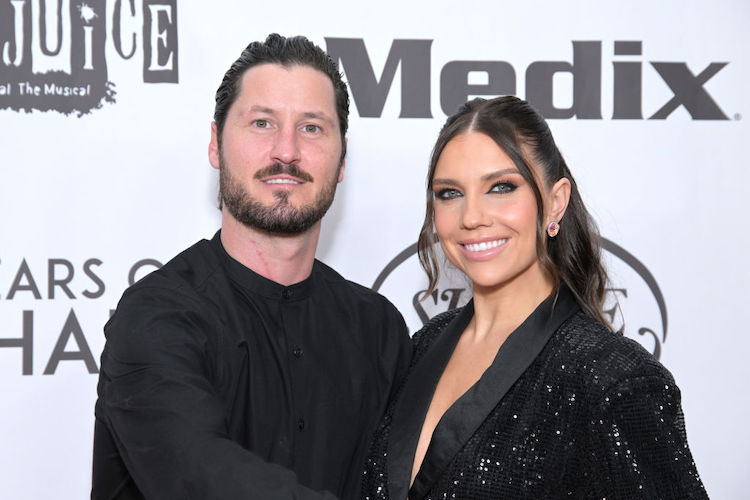 Val Chmerkovskiy and Jenna Johnson at 70th Annual Boomtown Gala With Special Guest Bernadette Peters