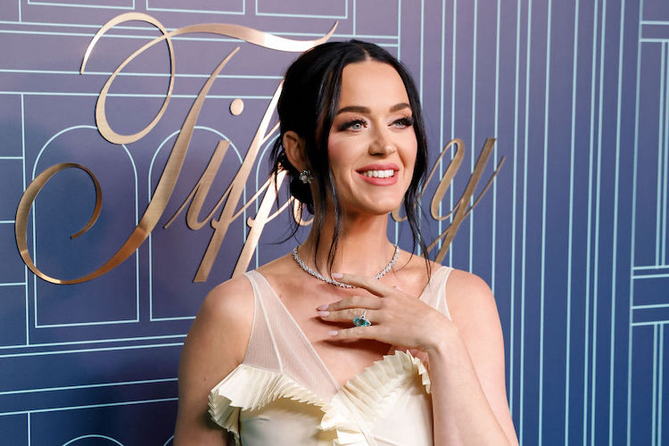 Katy Perry at Tiffany & Co. NYC Flagship Store Reopening