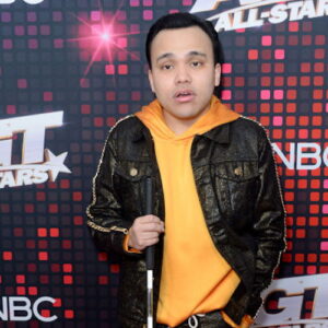 Kodi Lee on the 'AGT All Stars' red carpet