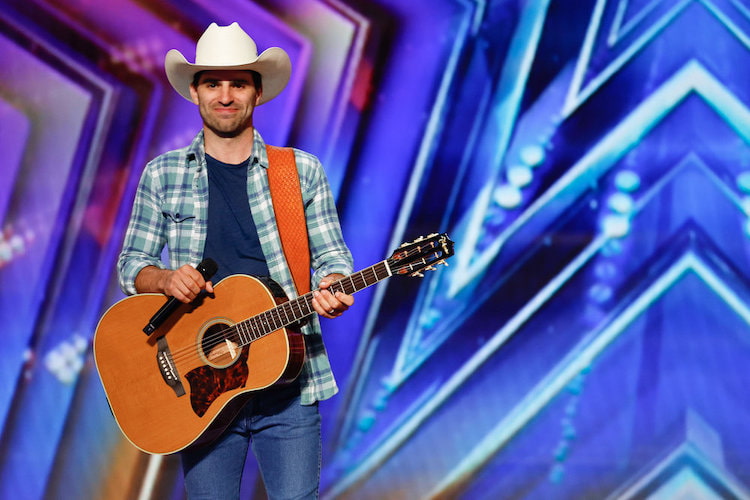 Mitch Rossell auditions for 'America's Got Talent'