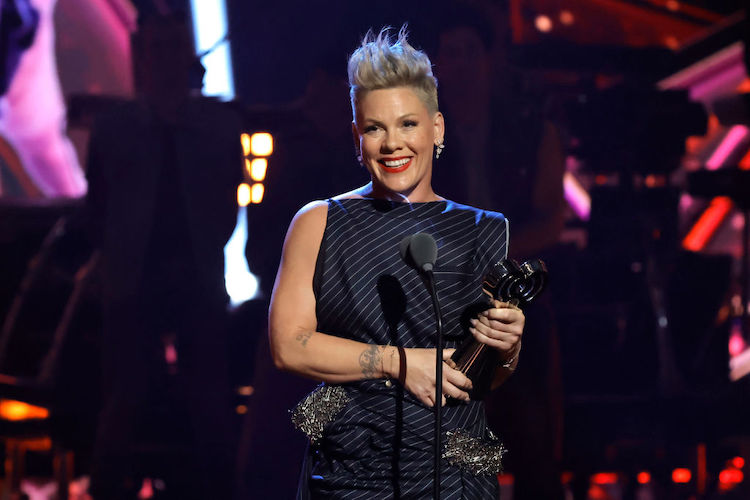 P!NK at the 2023 iHeartRadio music awards