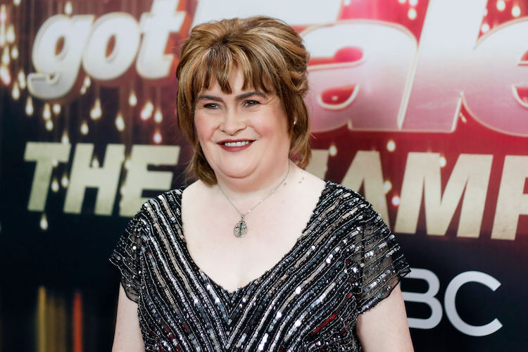 Susan Boyle on the 'America's Got Talent: The Champions' Red Carpet