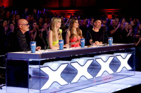 Howie Mandel, Heidi Klum, Sofia Vergara, and Simon Cowell on 'America's Got Talent'