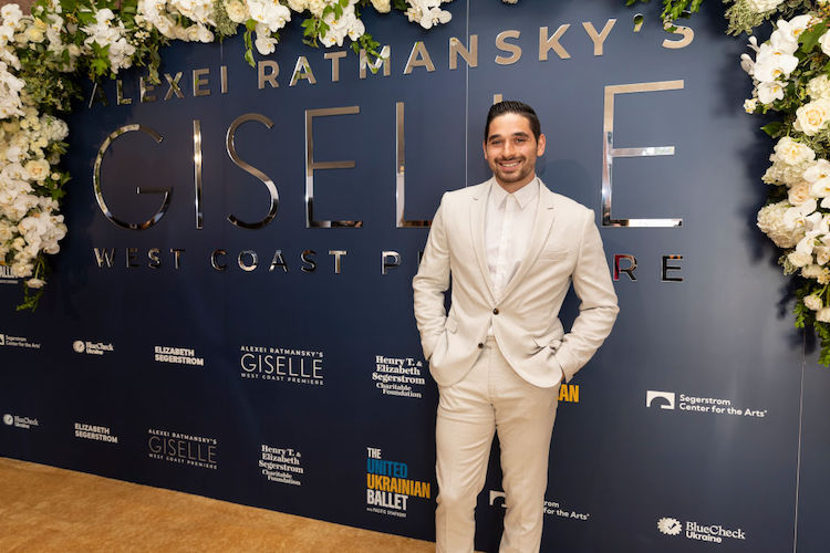 Alan Bersten at The United Ukrainian Ballet Performs "Giselle"