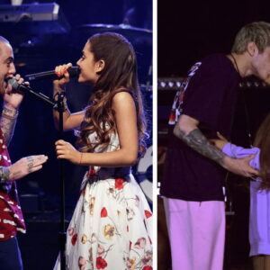 Mac Miller and Ariana Grande on 'The Tonight Show Starring Jimmy Fallon', Pete Davidson and Ariana Grande at 'The Sweetner Sessions'