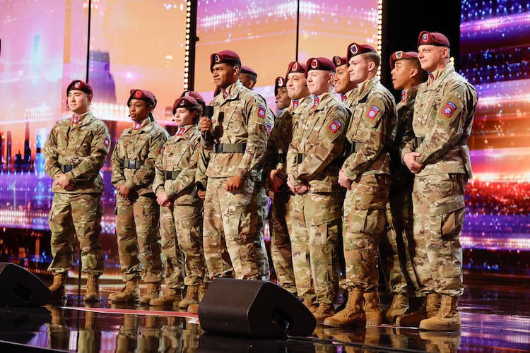 82nd Airborne Chorus auditions for 'America's Got Talent'