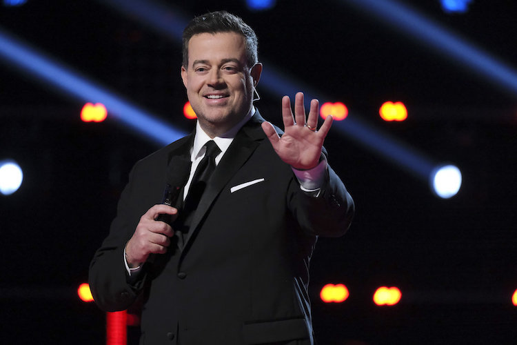 Carson Daly in 'The Voice' Finale