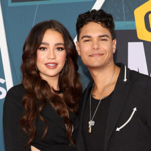 Kat Luna and Alex Garrido at the 2022 CMT Music Awards