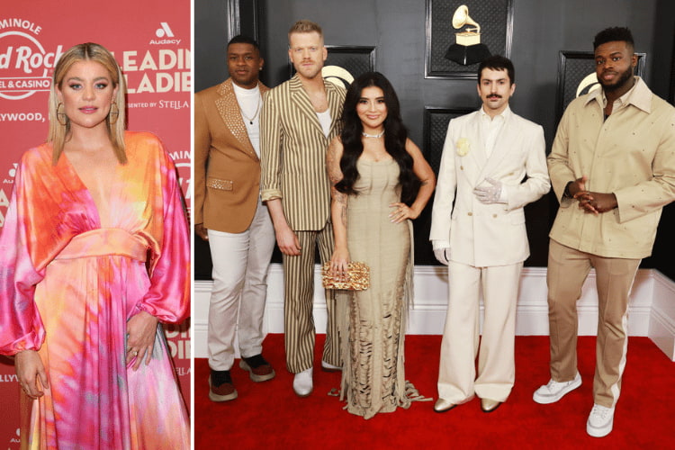 Lauren Alaina at Audacy's leading ladies, Pentatonix at the 65th Annual Grammy Awards