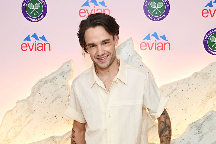 Liam Payne at evian VIP Suite At Wimbledon 2023