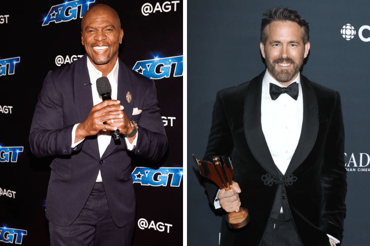 Terry Crews on the 'America's Got Talent' red carpet, Ryan Reynolds at the 2023 Canadian Screen Awards