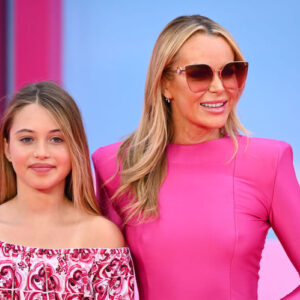 Amanda Holden at the premiere of "Barbie"