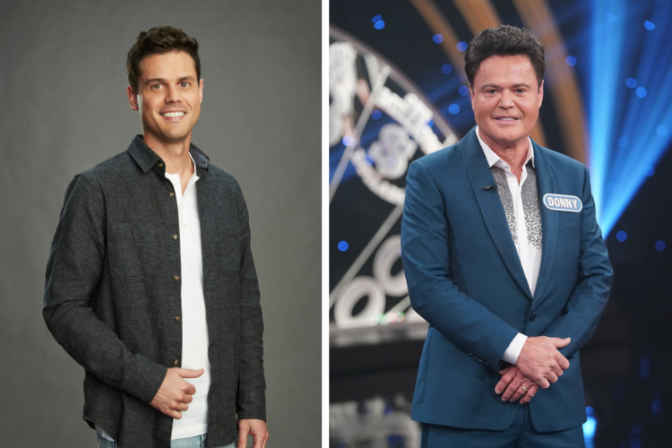 Chris for 'Claim to Fame', Donny Osmond on 'Celebrity Wheel of Fortune'