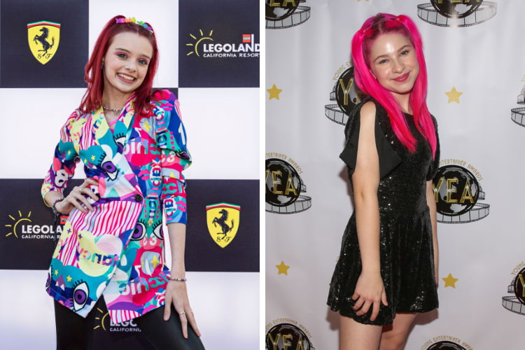 Leigha Rose Sanderson at LEGOLAND, Kiya Barczyszyn attends the 7th annual Young Entertainer Awards
