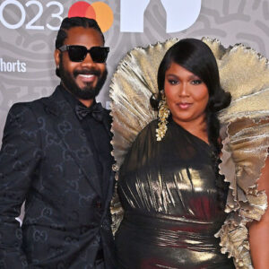 Lizzo and Myke Wright at The BRIT Awards 2023