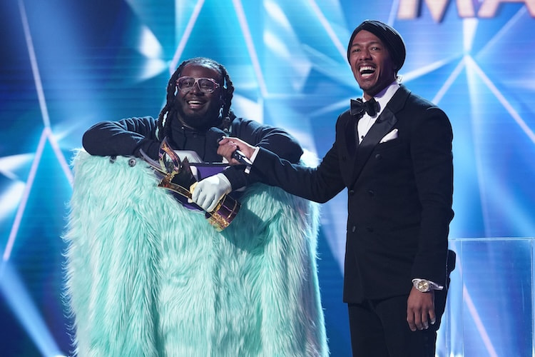 Nick Cannon and T Pain on 'The Masked Singer' season 1