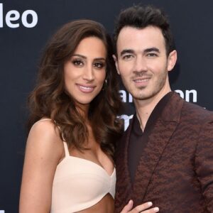 Danielle and Kevin Jonas at the Amazon Prime Video's "Chasing Happiness"