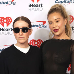 Gabby Windey and Robby Hoffman at the 2023 iHeartRadio Music Festival